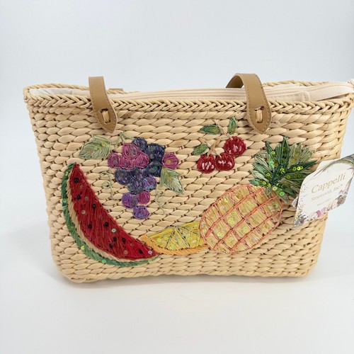 Cappelli straworld fruit tote - cappelli,